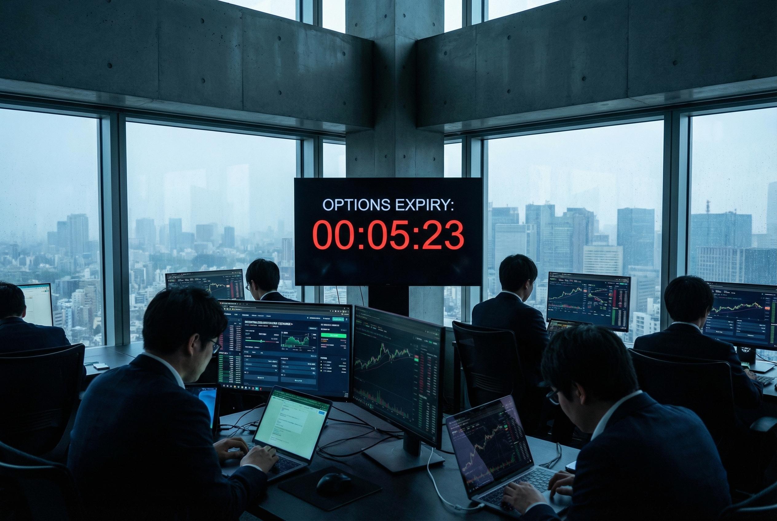 Perpetual futures trading slows amid macro caution and looming options expiry